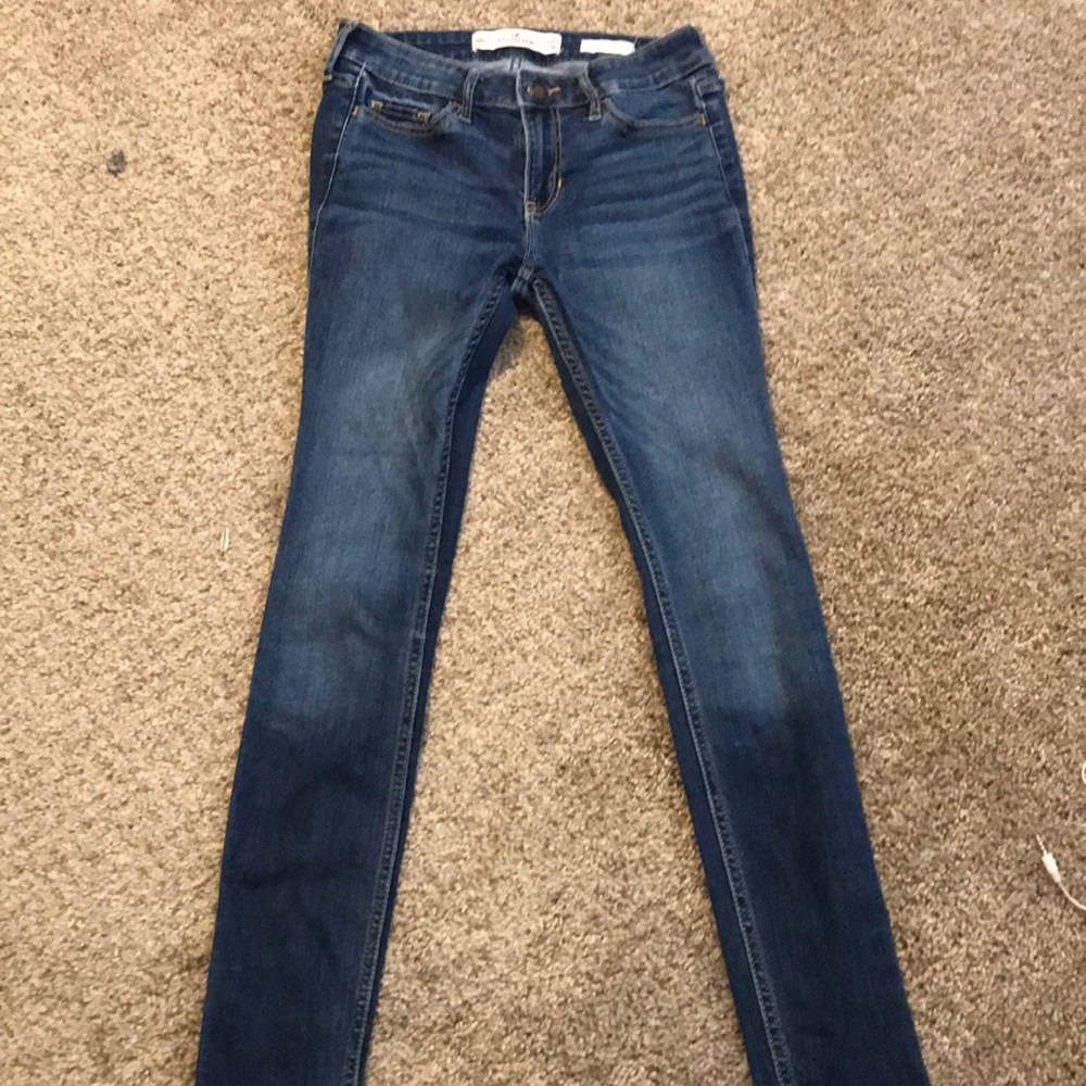 hollister “low rise super skinny” 00s jeans